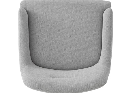 Modern Elegance Accent Chair With Curved Backrest