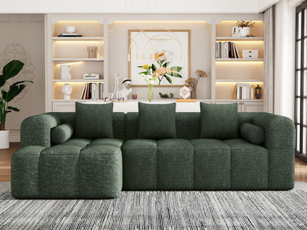 Sectional Free Combined Sofa With 2 Side Pockets