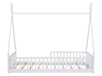 House Shaped Design Bed With Fence