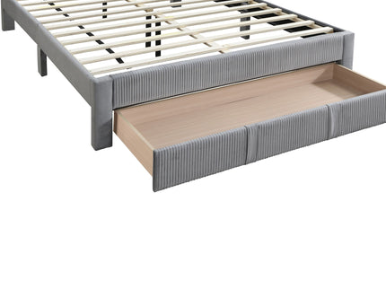Contemporary Bed With Storage Drawer