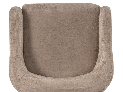 Modern Accent Chair With Recessed Arms And Tight Back