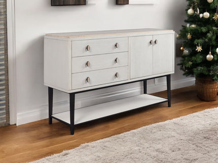 Server With Base - White