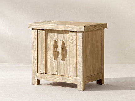 Rowan - 2 Door Cabinet - Light Natural Brown