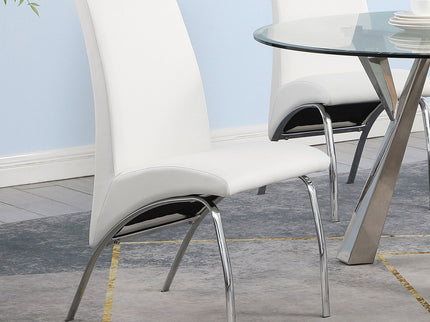 Darby - Upholstered Dining Side Chair (Set of 2) - White