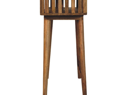 Slatted Console - Light Brown