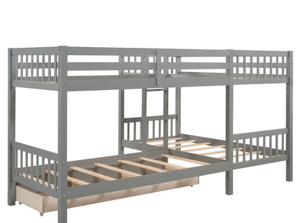 L Shaped Bunk Bed With Drawers