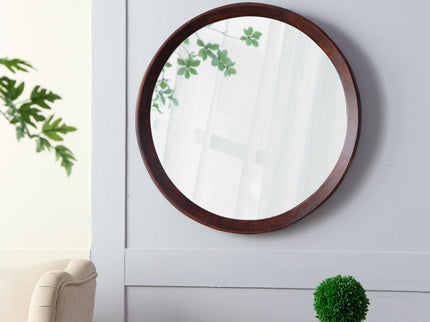 Transitional Decor Style Wall Mirror Decor With Frame For Bathroom