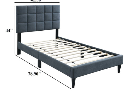 Modern Bed With Adjustable Headboard