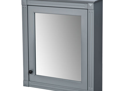 Wall Mounted Bathroom Storage Cabinet With Mirror, Medicine Cabinet With Height Adjustable Shelf