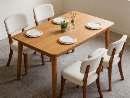 Contemporary Armless Dining Chairs (Set of 2)
