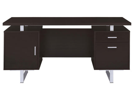 2 Drawer Floating Top Office Desk