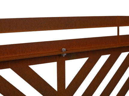 Freestanding Outdoor & Indoor Freestanding Metal Privacy Screen