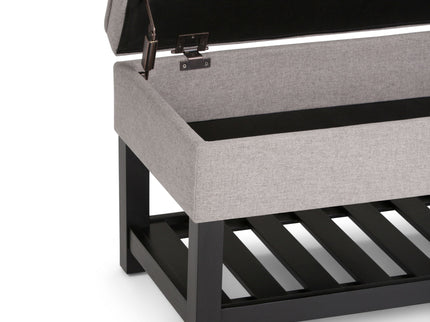 Cosmopolitan - Storage Ottoman Bench With Open Bottom