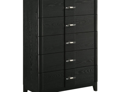 Opel - 5 Drawer Chest - Black
