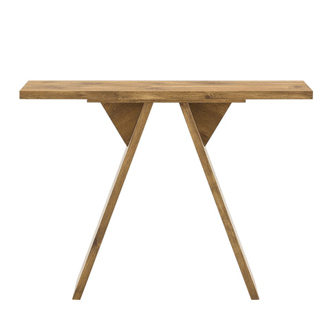Console Table With V - Shaped Base