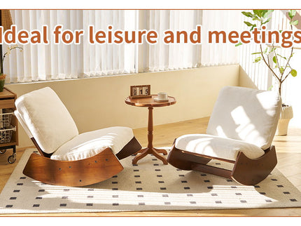 Comfortable High-Quality Upholstery Glider Rocking Chair