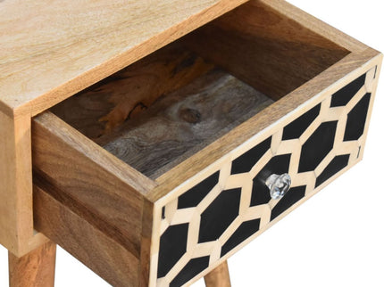Inlay Bone Inlay Drawer Nightstand