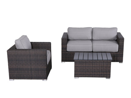 Stylish Sofa Seating Group With Cushions Perfect For Outdoor Gatherings