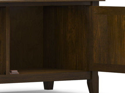 Burlington - Low TV Media Stand - Mahogany