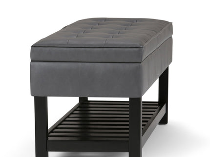 Cosmopolitan - Storage Ottoman Bench With Open Bottom