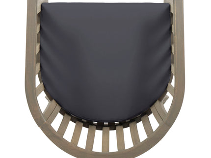 Outdoor Wooden Dining Chairs With Cushions (Set of 2)