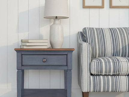 End Table - Blue
