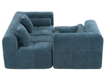 Sectional Free Combined Sofa With 2 Side Pockets