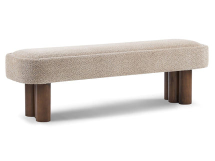 Chic Indoor Upholstered Dining Bench