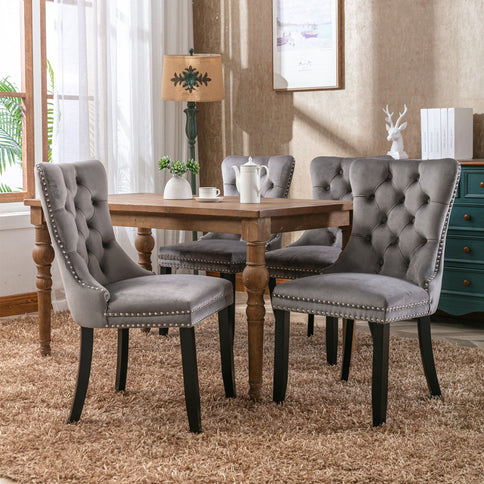 Nikki - High-End Tufted Dining Chair (Set of 2)