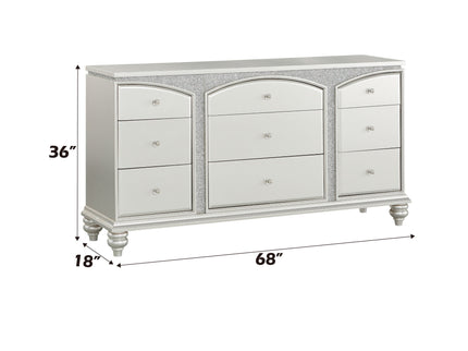 Maverick - Dresser - Silver