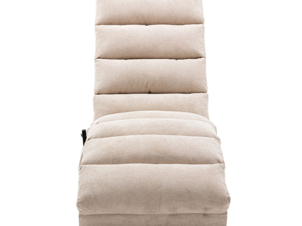 Massage Chaise Lounge Indoor With Remote Control, Ergonomic Electric Massage Lounger