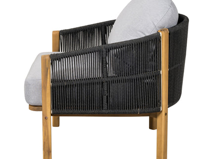 Grotta - Outdoor Wood Club Chair (Set of 2)