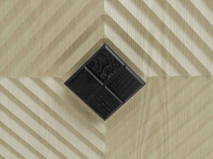 Carved 4 Door Sideboard With Storage, Adjustable Shelf