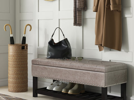 Lomond - Upholstered Storage Ottoman Bench