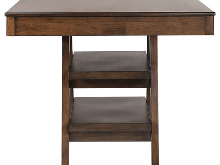 Ferrara - 2 Drawer Counter Height Table - Walnut