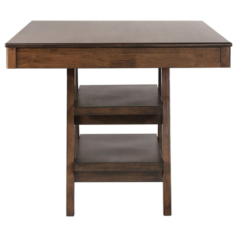 Ferrara - 2 Drawer Counter Height Table - Walnut