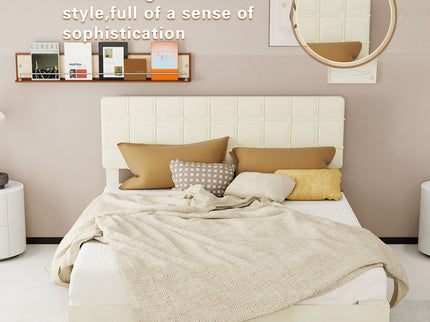 Yungan Lingge Minimalist Soft Pack Headboard Bed