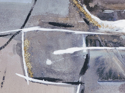 Large Modern Oil Painting, Framed Landscape Wall Art For Living Room Dining Room Office Bedroom - Multicolor