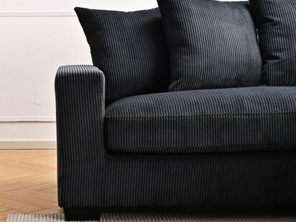 Luxe - Oversized 2 Piece Sectional Couches For Living Room, L Shaped Sofa With Chaise