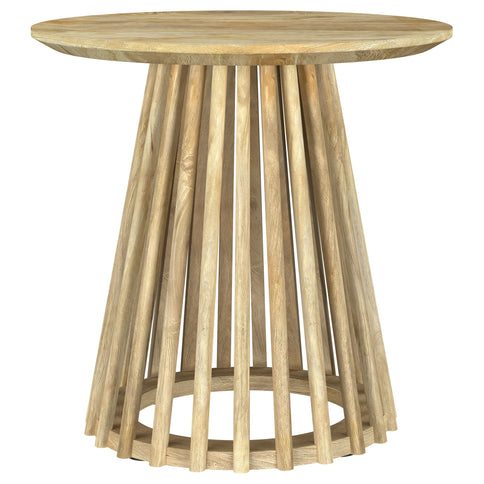Diana - 2 Piece Round Coffee And End Table Set - Natural