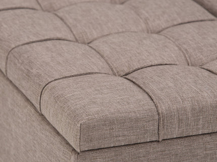 Harrison - Upholstered Coffee Table Storage Ottoman
