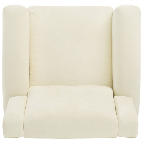Manual Recliner Chair With Swivel Rocker Function, Dual Recline Angles