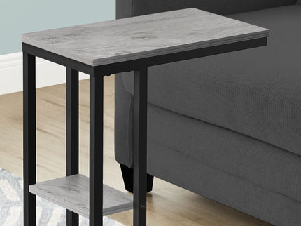Accent Table, C - Shaped, Marble Look Contemporary & Modern Convenient Design