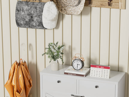 Shoe Cabinet With Flip Drawers