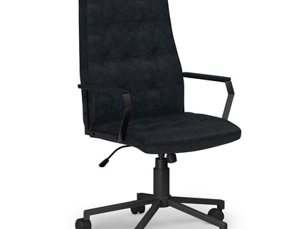 Foley - Swivel Office Chair - Distressed Blue