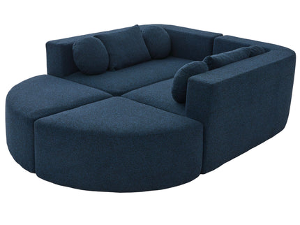Boneless - Couch Modular Sectional Sofa With Deep Seating And Curved Design