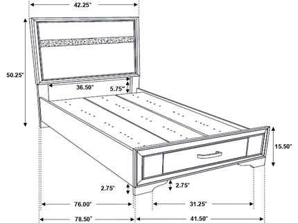 Annie - 4 Piece Bedroom Set