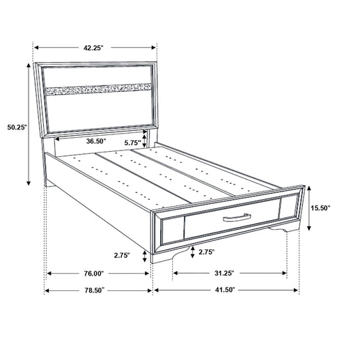 Annie - 4 Piece Bedroom Set