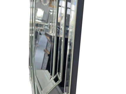Diamond Wall Mirror - Silver