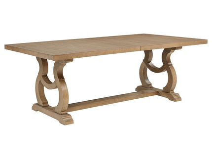 Fremont - Trestle Rectangular Dining Table With Removable Leaf